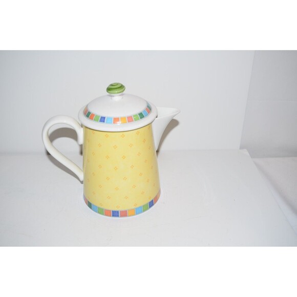 Villeroy & Boch Twist Alea Limone Coffee Pot With Lid Water Tea Pitcher retired - Picture 8 of 16